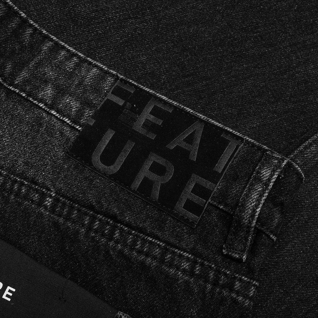 Jacob Tapered Denim - Vintage Black Male Product Image