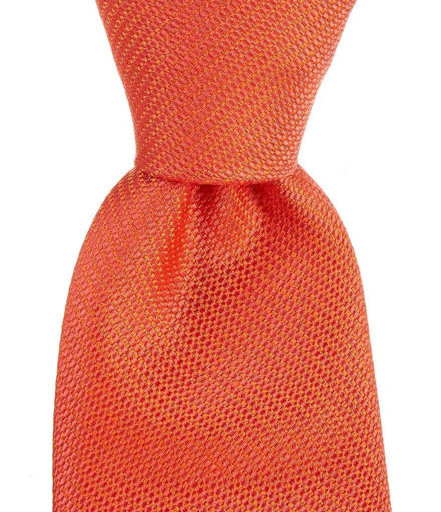 Cremieux Solid Textured 3 1/4#double; Woven Silk Tie Product Image