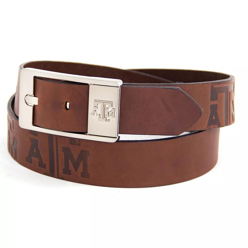 Men's Texas AandM Aggies Brandish Leather Belt, Size: 40, Team Product Image