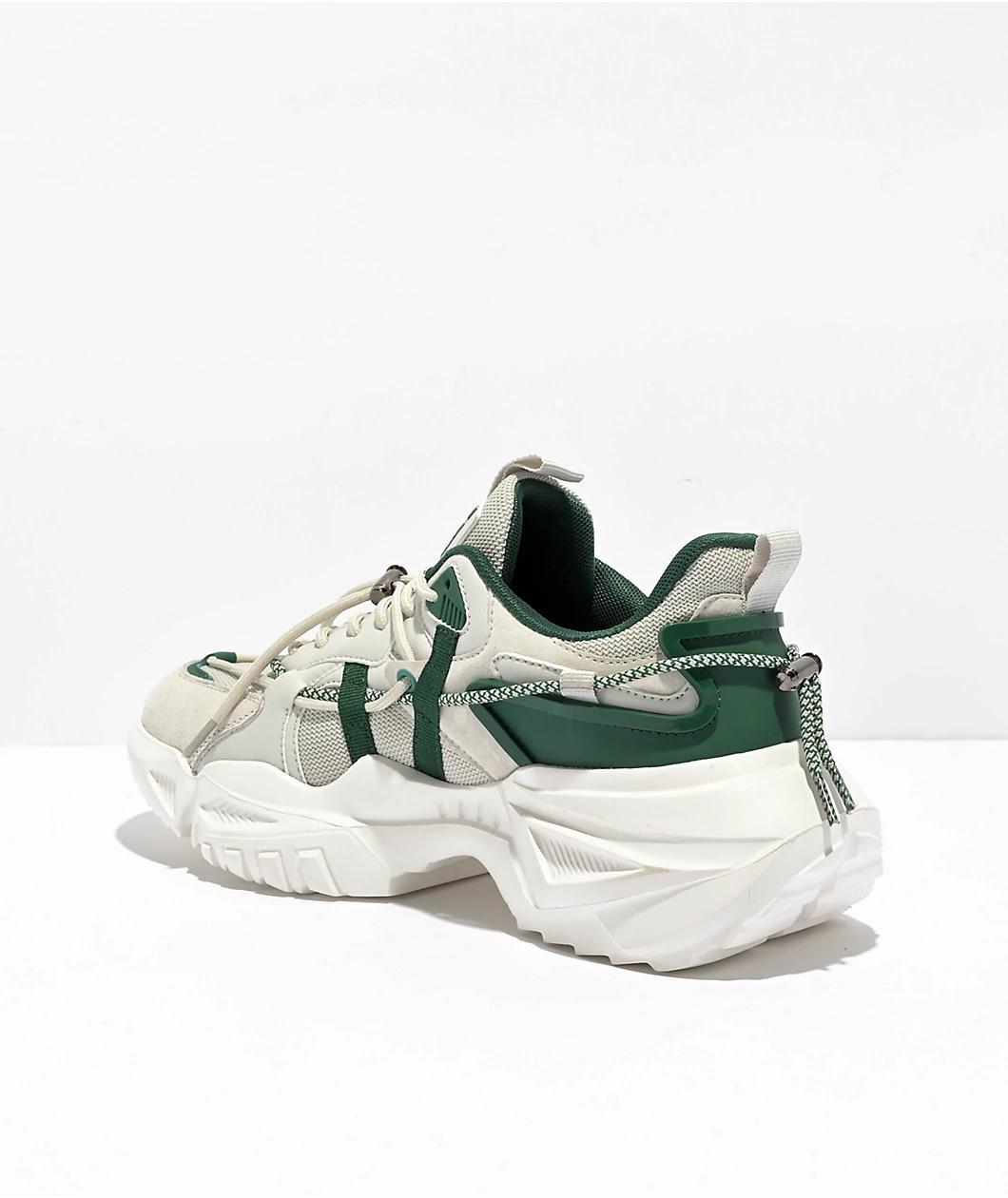 Mazino Oasis Taupe & Green Shoes Product Image