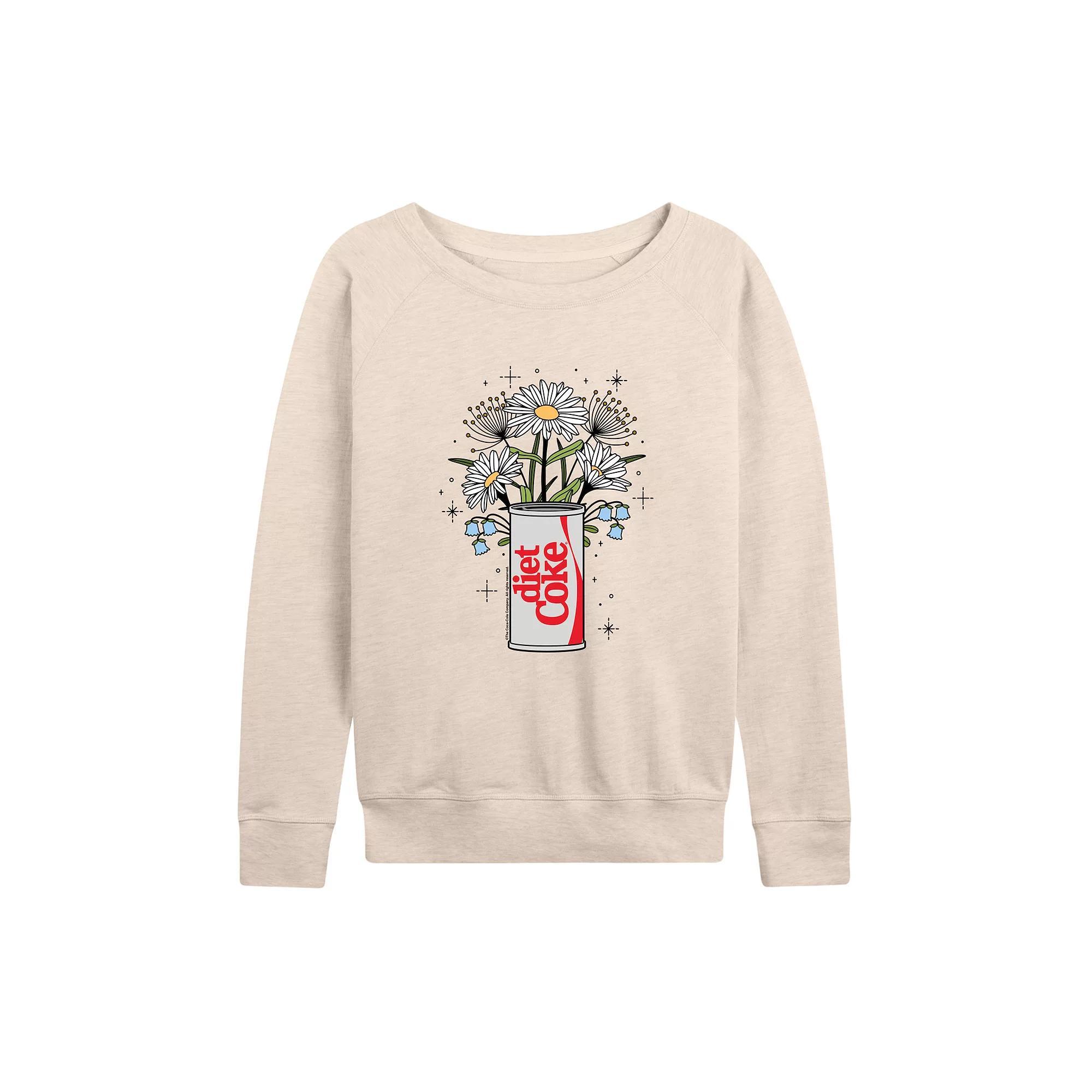 Womens Diet Coke Flowers Pulllover Product Image