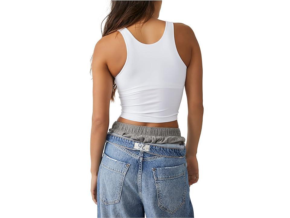 Free People Knit Clean Lines High Neck Sleeveless Camisole Product Image