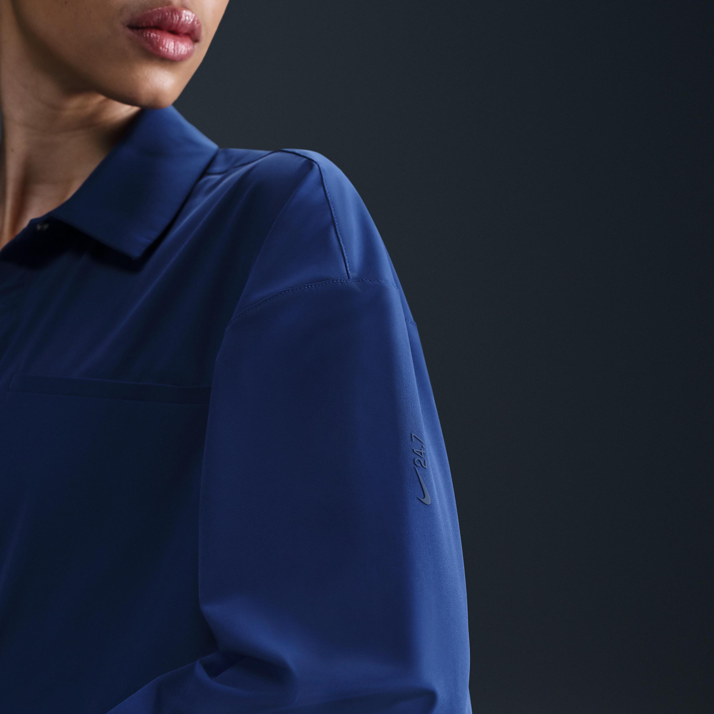 Nike 24.7 PerfectStretch Women's Dri-FIT Oversized Long-Sleeve Shirt Product Image
