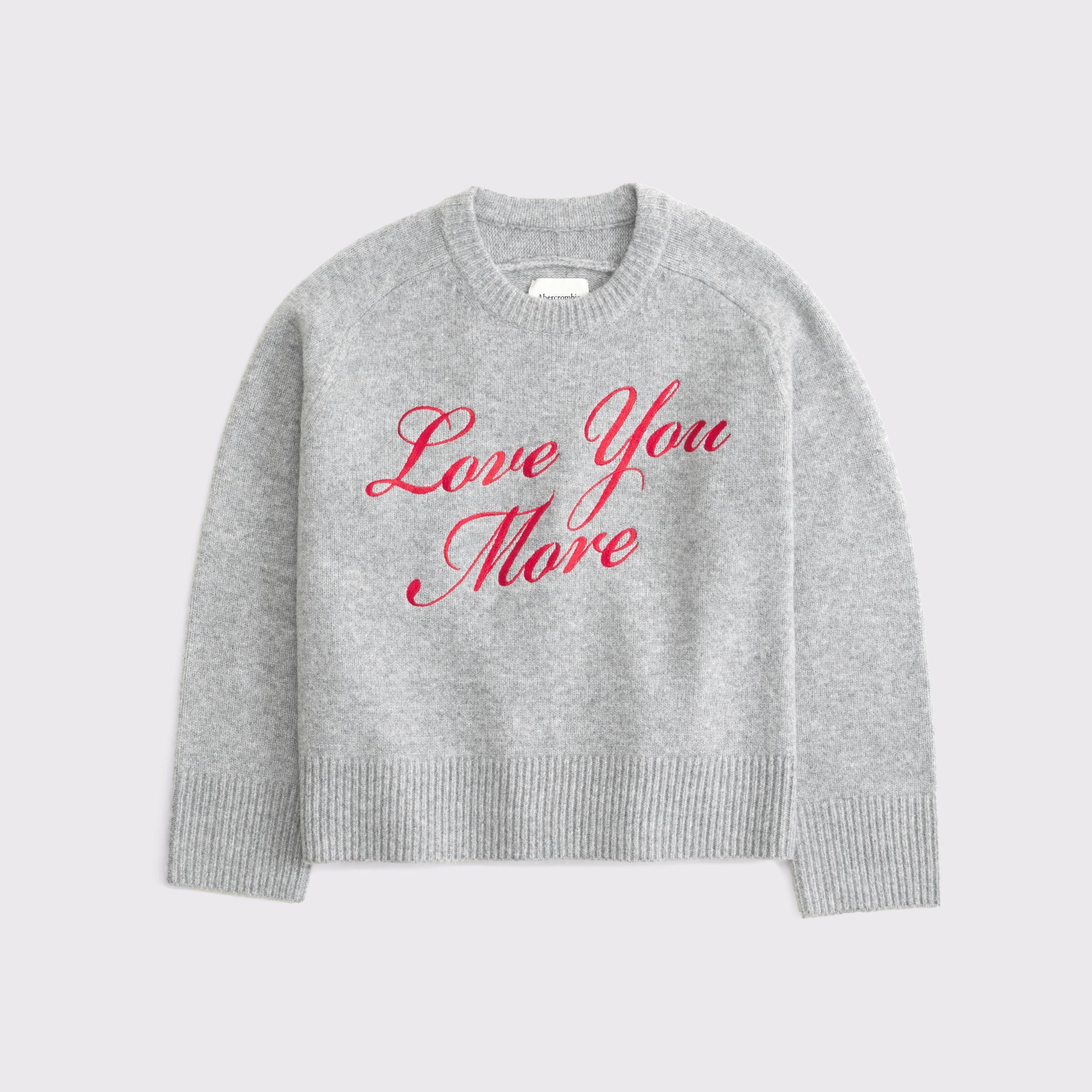 The A&F Madeline Textural Crew Sweater Product Image