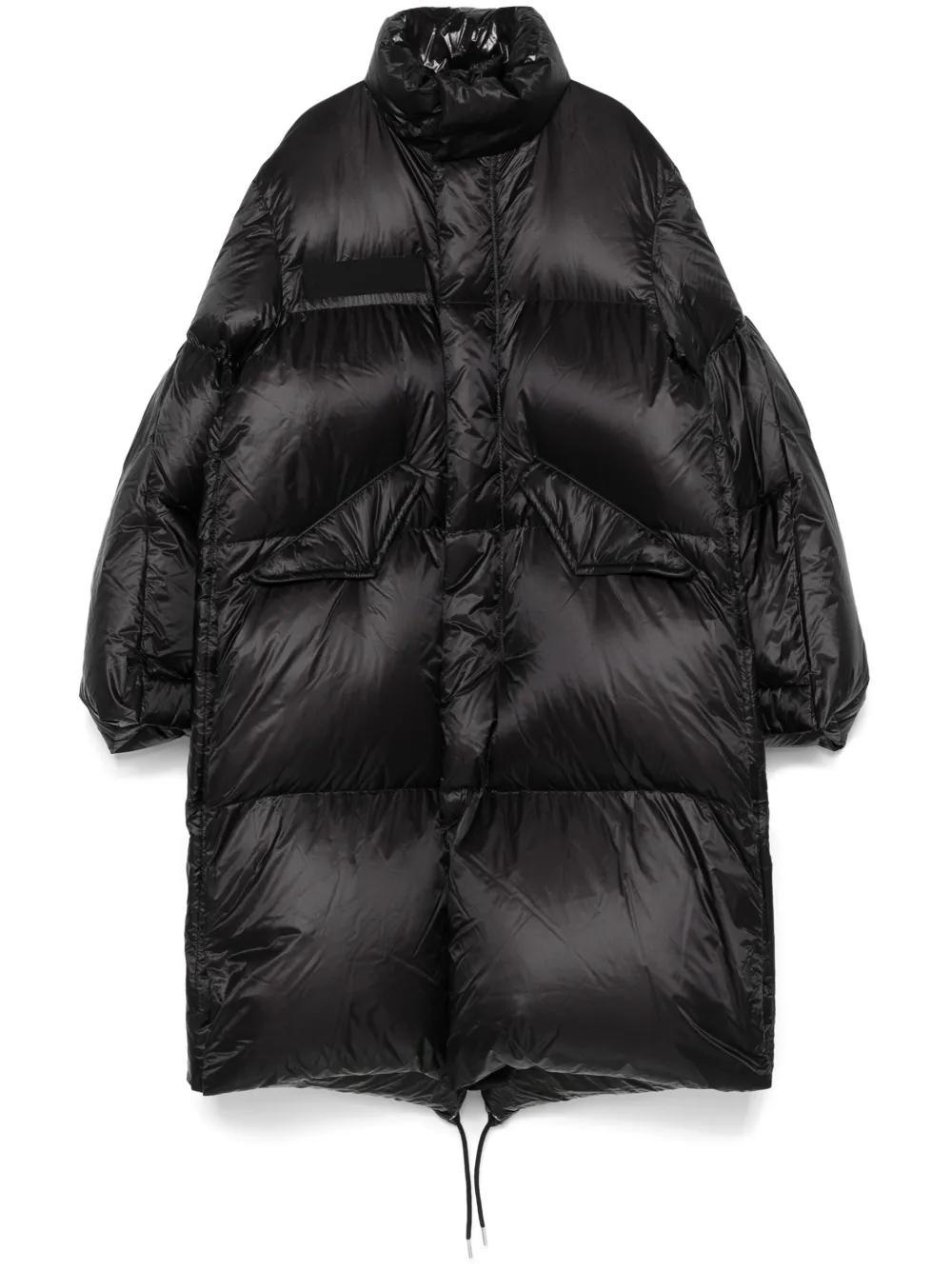SACAI Padded Coat In Black Product Image