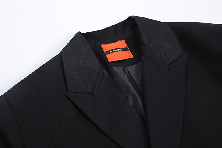 RT No. 2583 BELT BLAZER SUIT JK Product Image