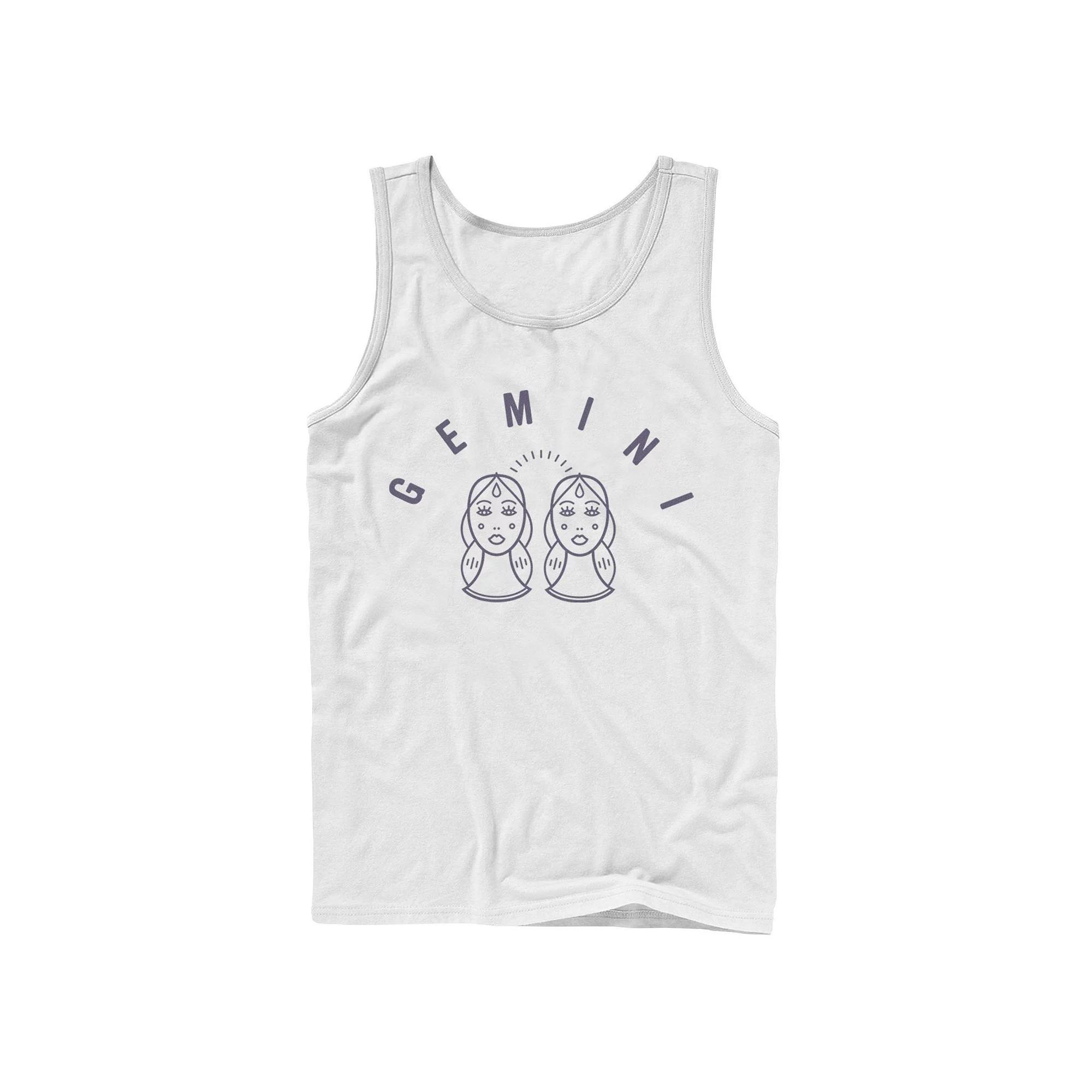 Mens Gemini Ink Sketch Tank Top Product Image
