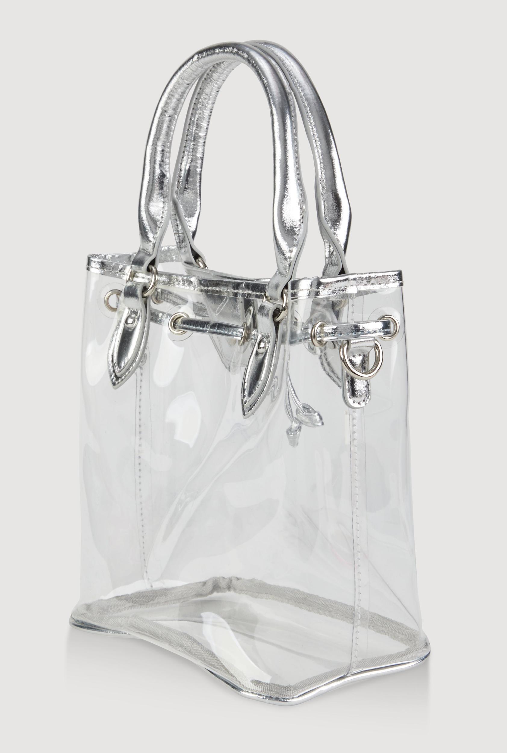 Transparent Bucket Bag Unisex Product Image