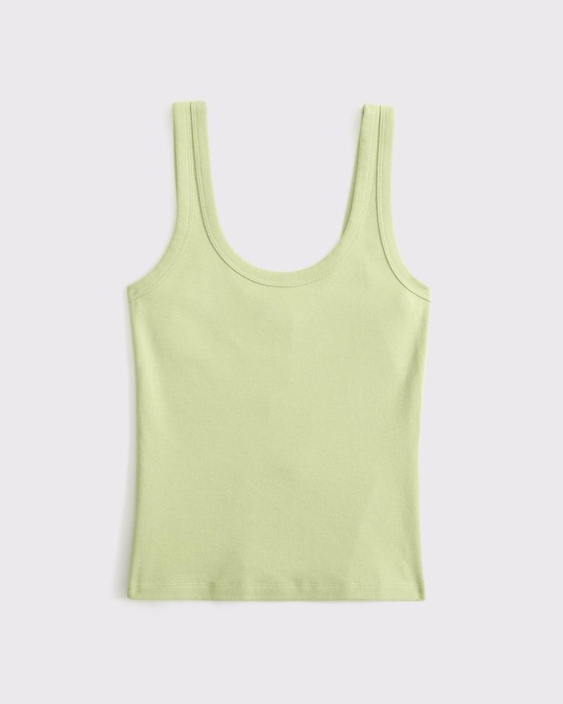 Vintage Rib Tuckable Scoopneck Tank Product Image