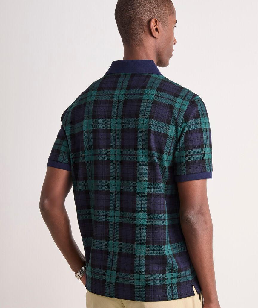 Blackwatch Plaid Heritage Pique Polo Product Image