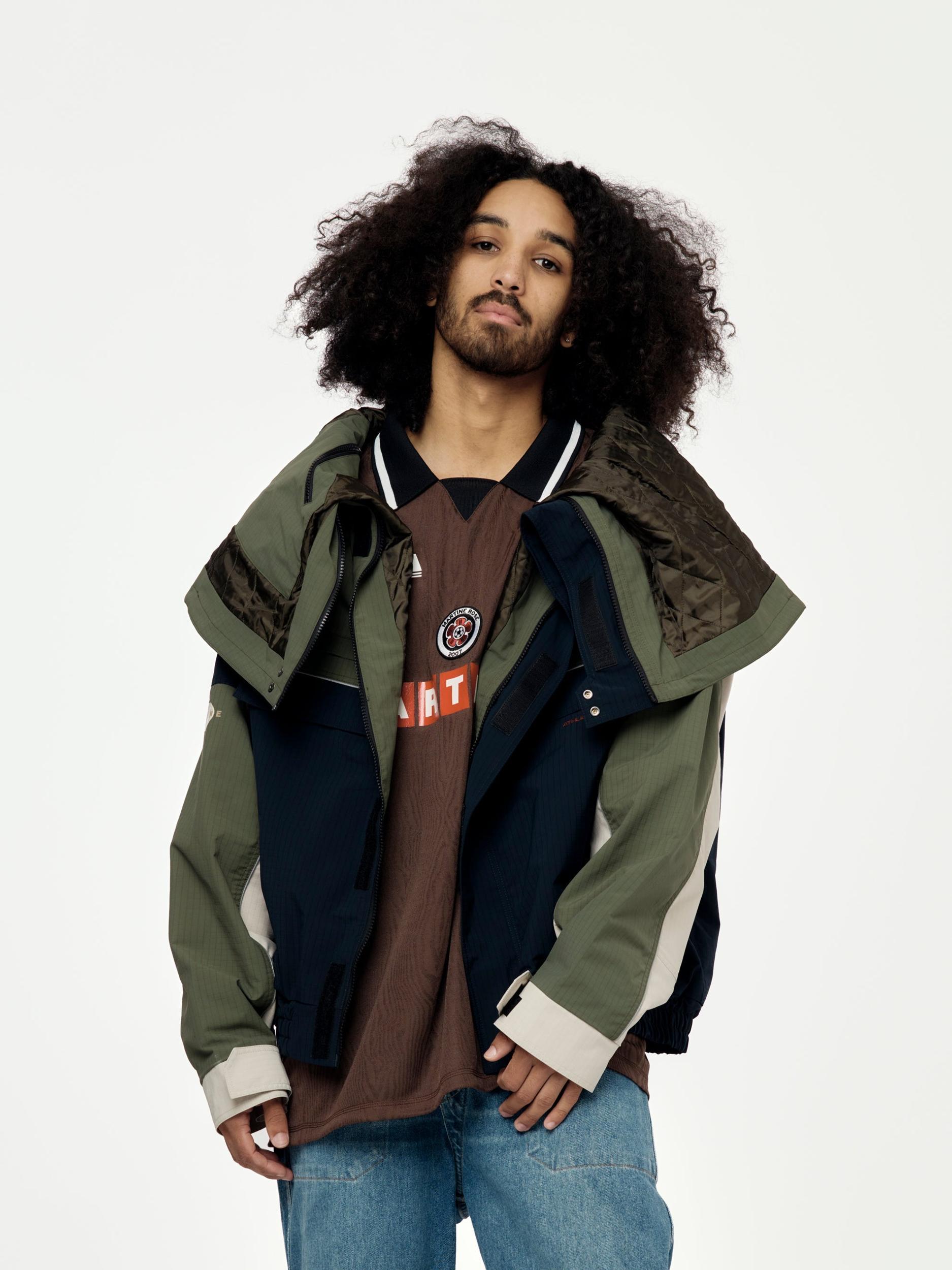 Reverse Sports Jacket (Green/Navy) Product Image
