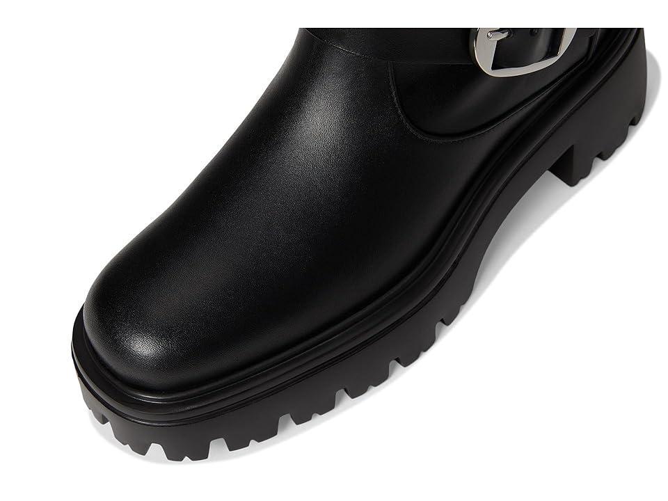 Womens Emerson 50MM Buckle-Accented Leather Tall Boots Product Image