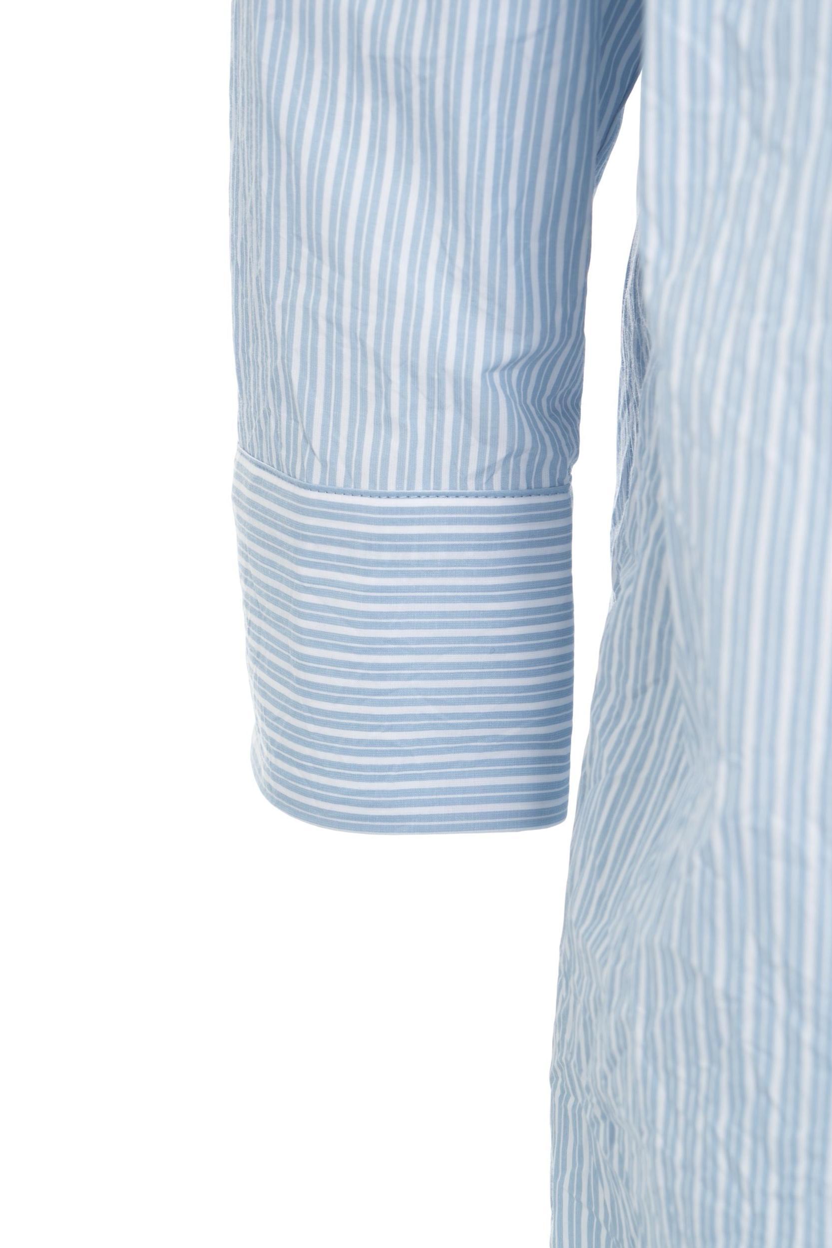 Striped shirt dress Product Image