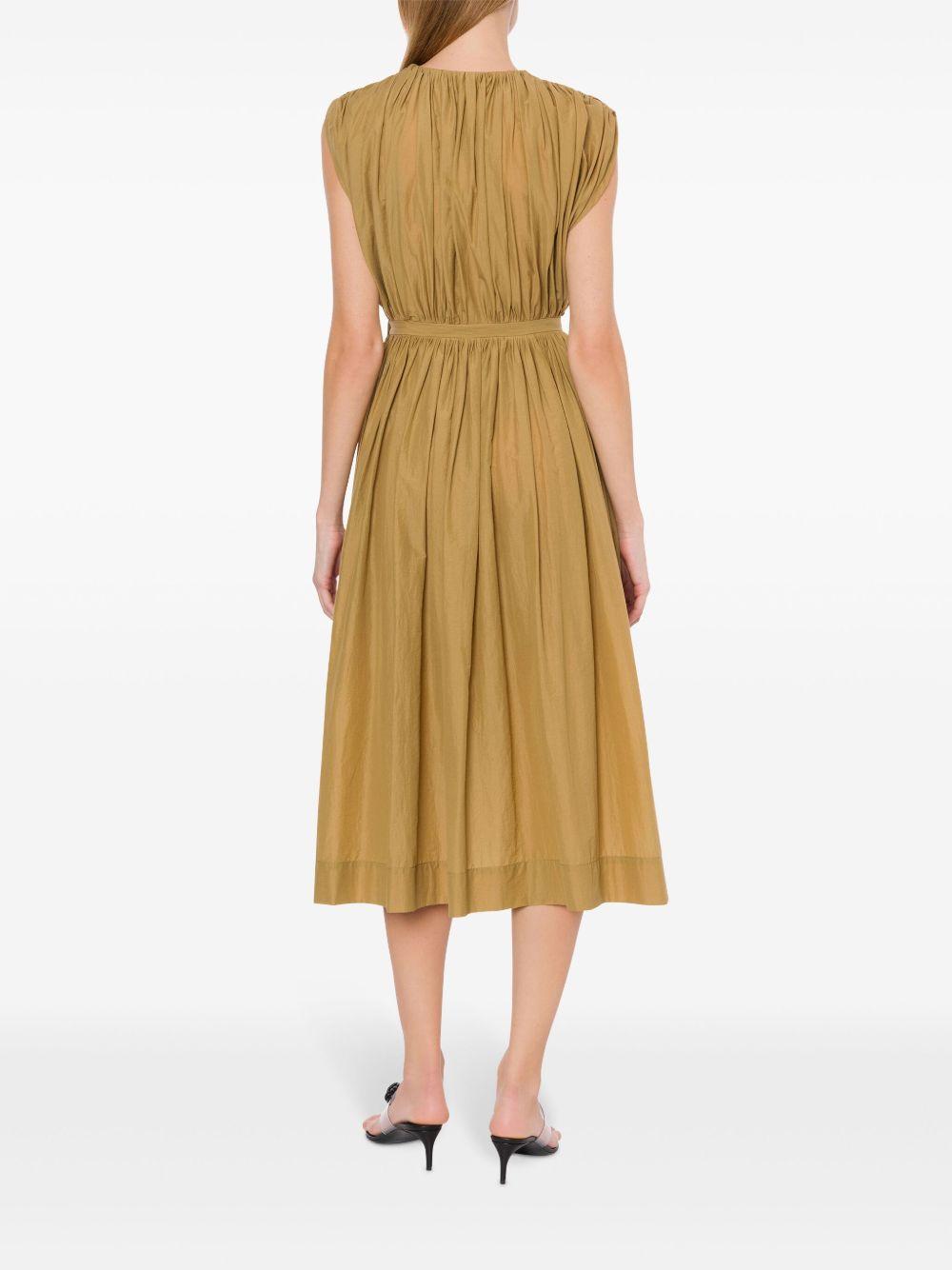 gathered midi dress Product Image