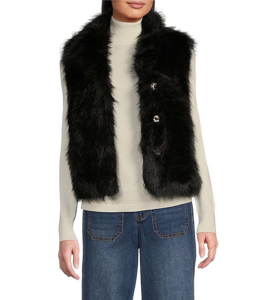 Nurture by Westbound Faux Fur Vest Product Image