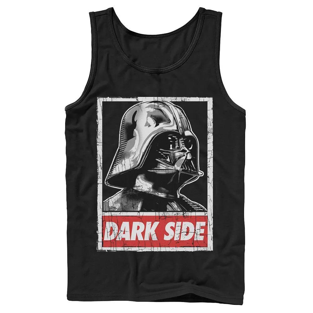 Men's Star Wars Darth Vader Dark Side Profile Tank Top, Size: XL, Black Product Image