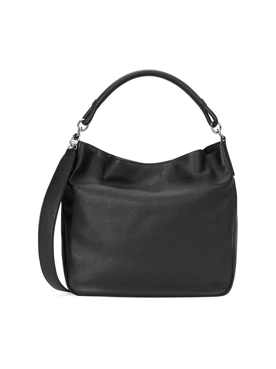 Womens Perry Suede Hobo Tote Bag Product Image