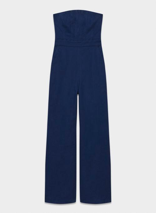 the 90s zoe denim jumpsuit Product Image