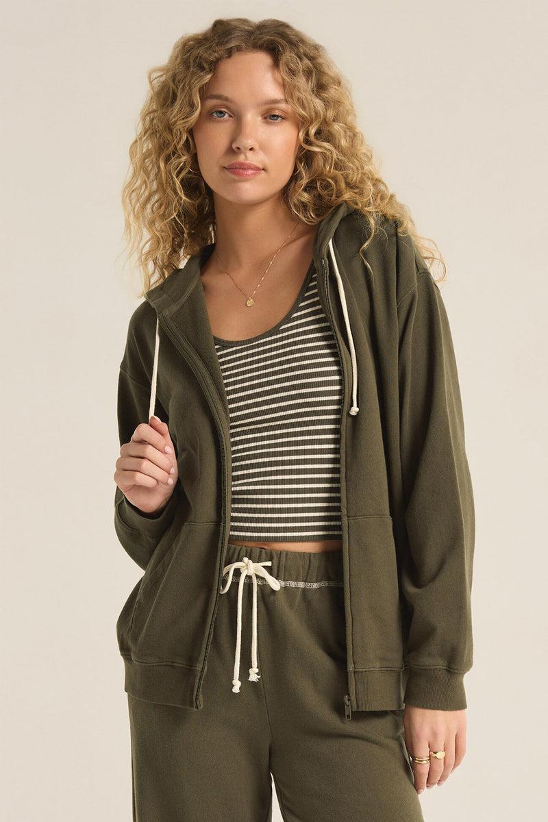 Academy Zip Up Hoodie Product Image