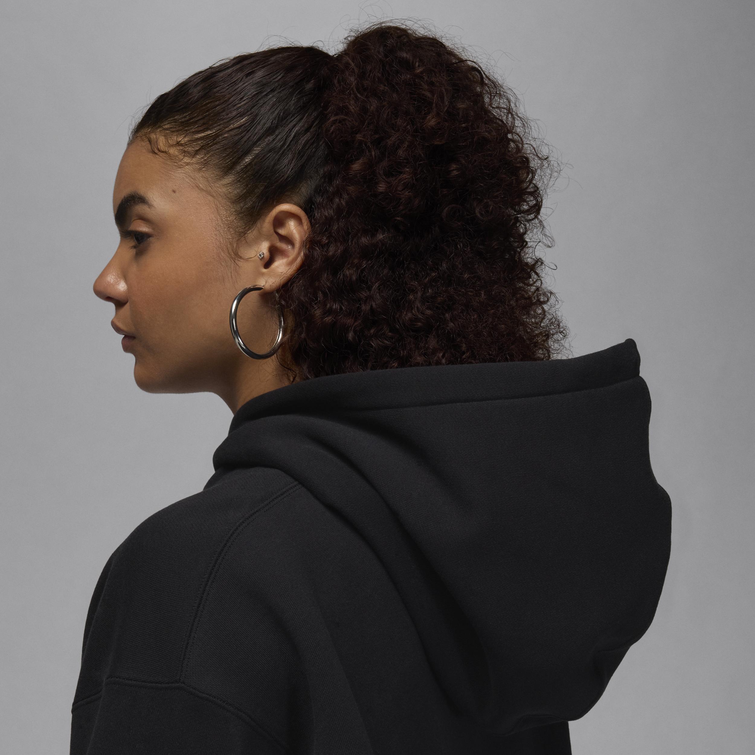 Jordan x Howard University Women's Satin-Lined Pullover Hoodie Product Image