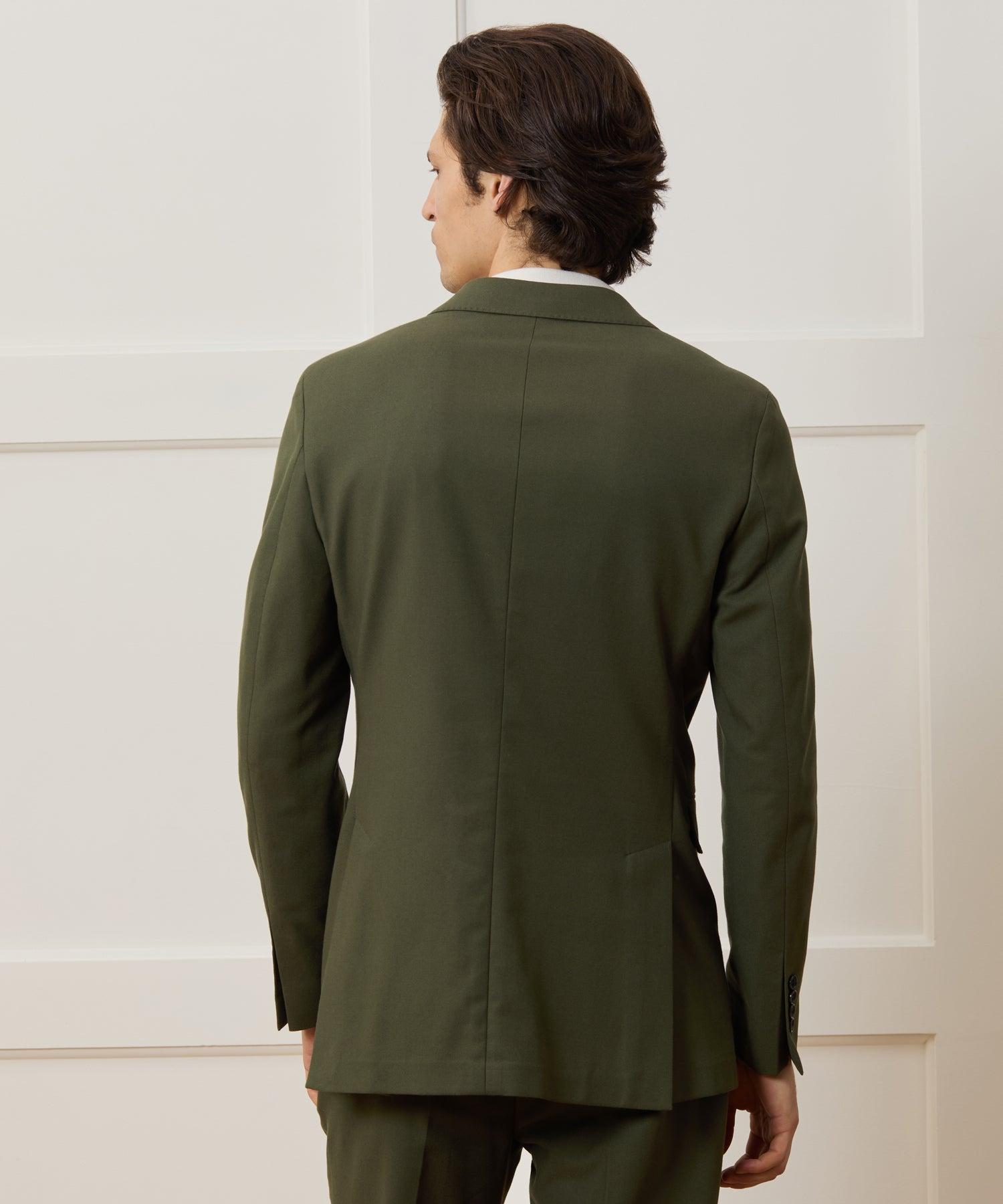 Italian Cotton Sutton Jacket in Olive Product Image
