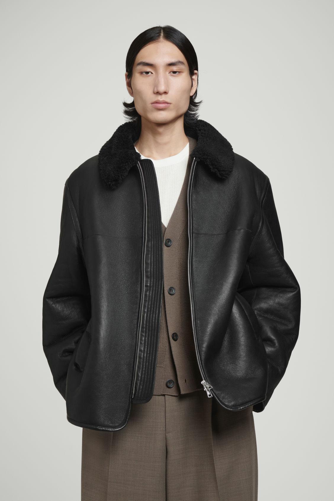 SHEARLING FLIGHT JACKET Product Image