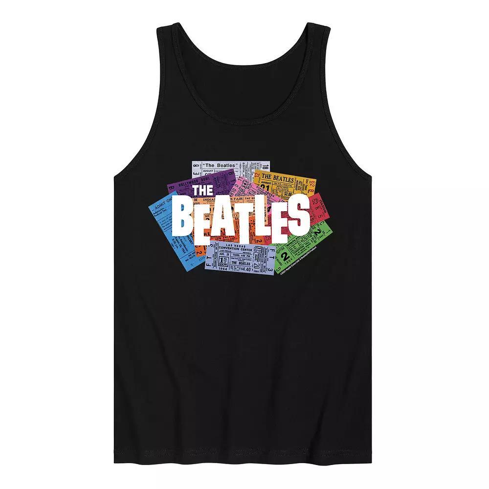 Mens The Beatles Tickets Tanks Product Image