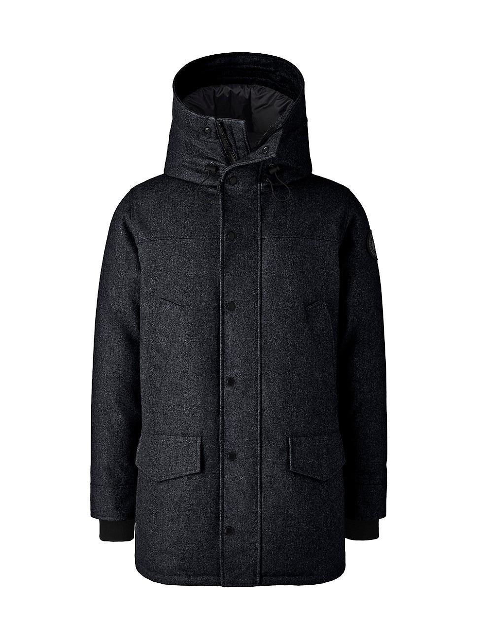 Canada Goose Langford Hooded Wool Blend Down Parka Product Image