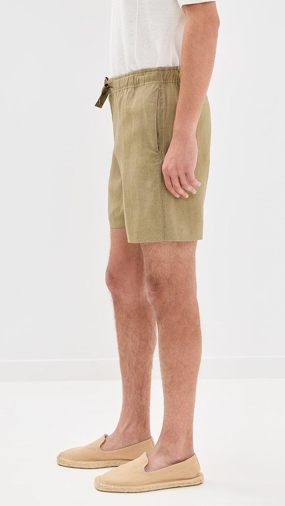 Orlebar Brown Alex Linen Shorts | Shopbop Product Image