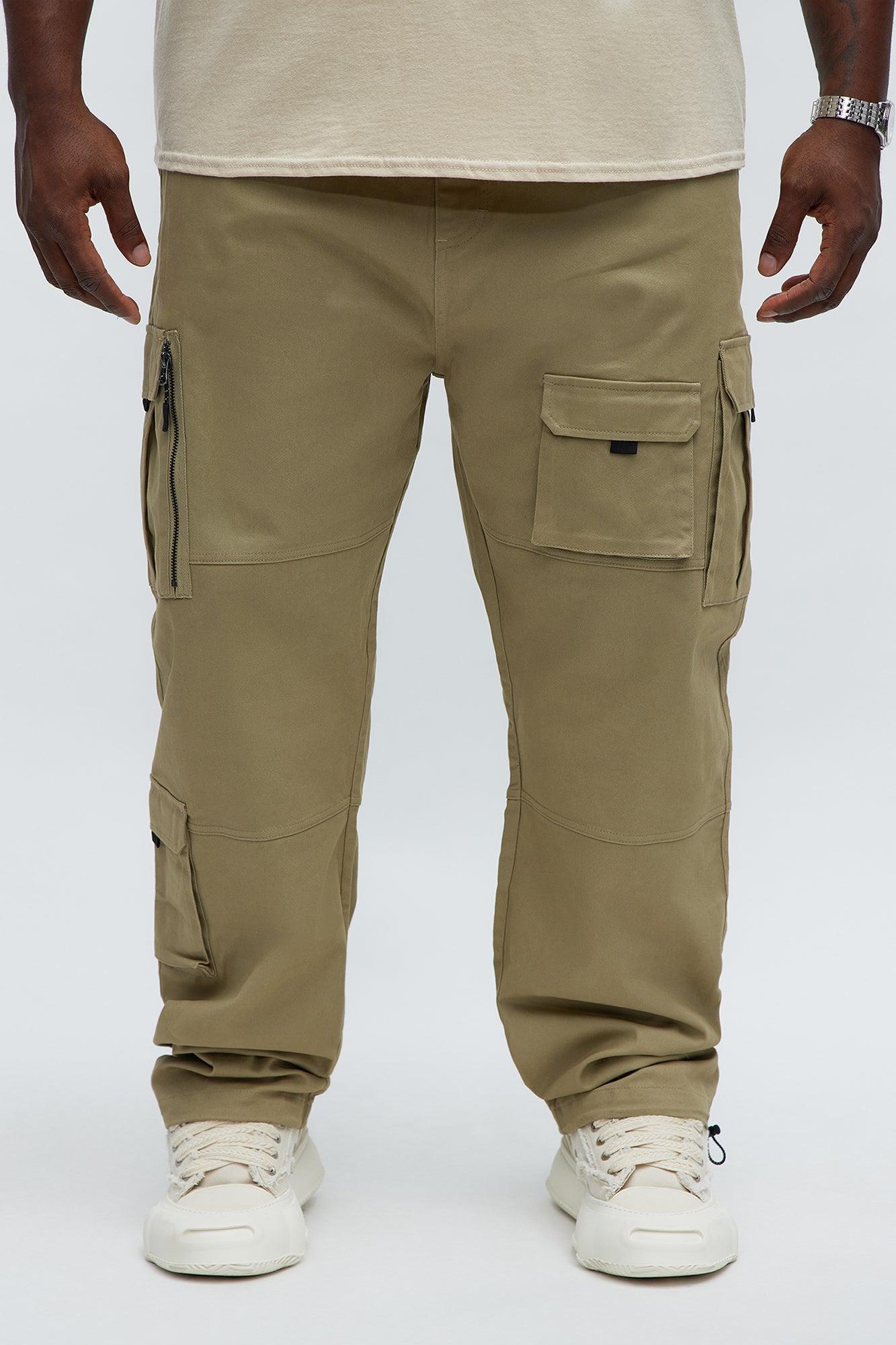 Slim Mission Ready Cargo Pants - Olive Product Image