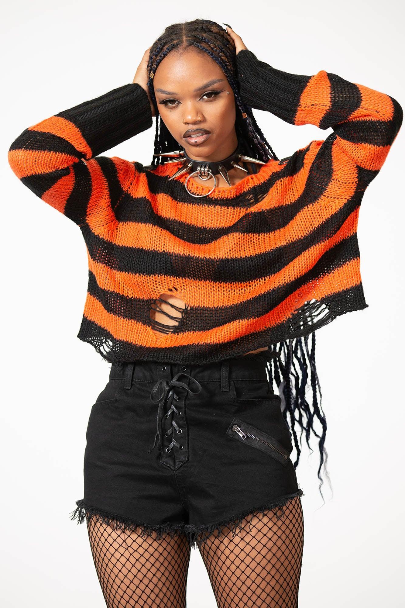 Creep N' Sleep Knit Sweater - Resurrect Female Product Image