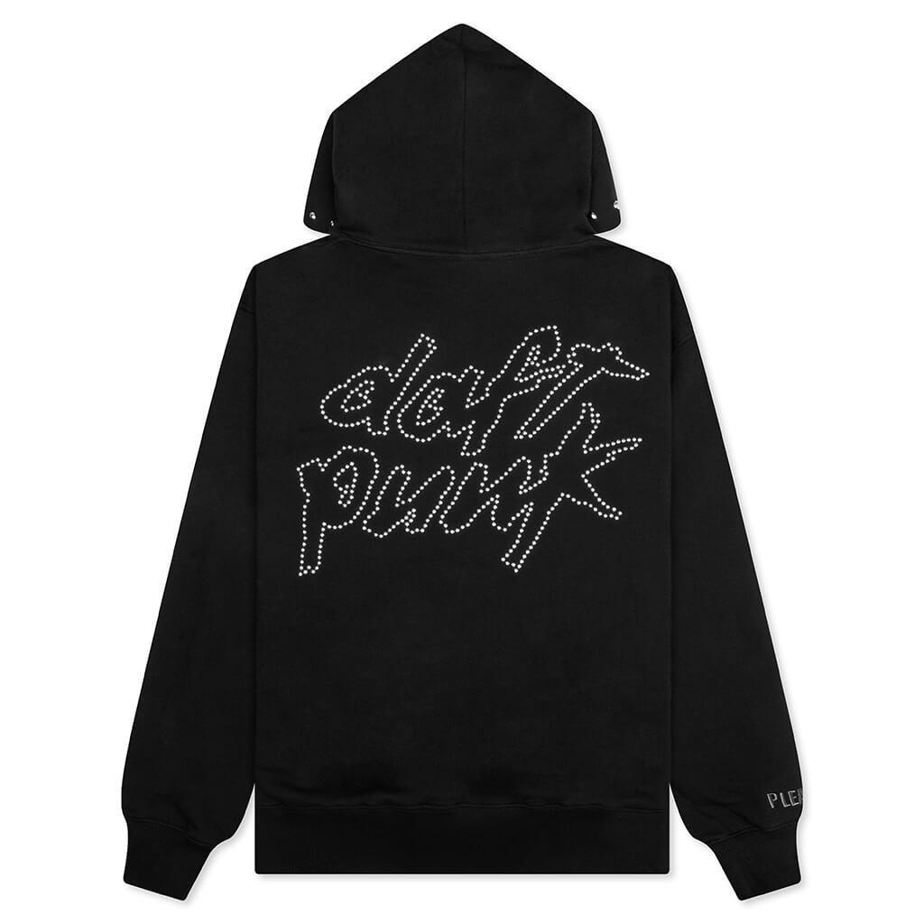Lucky Studded Hoodie - Black Male Product Image