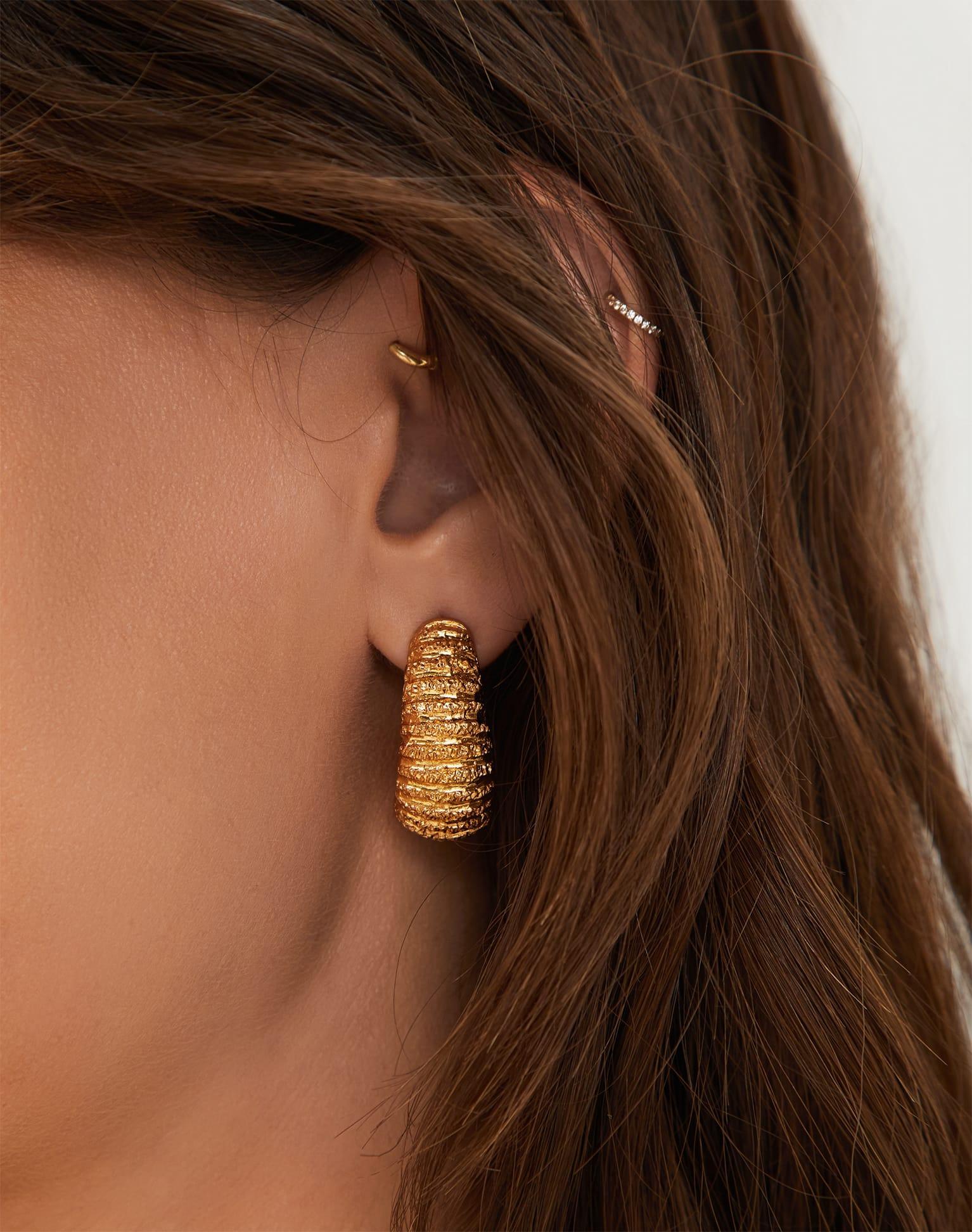 Chiara Earrings - Gold Product Image