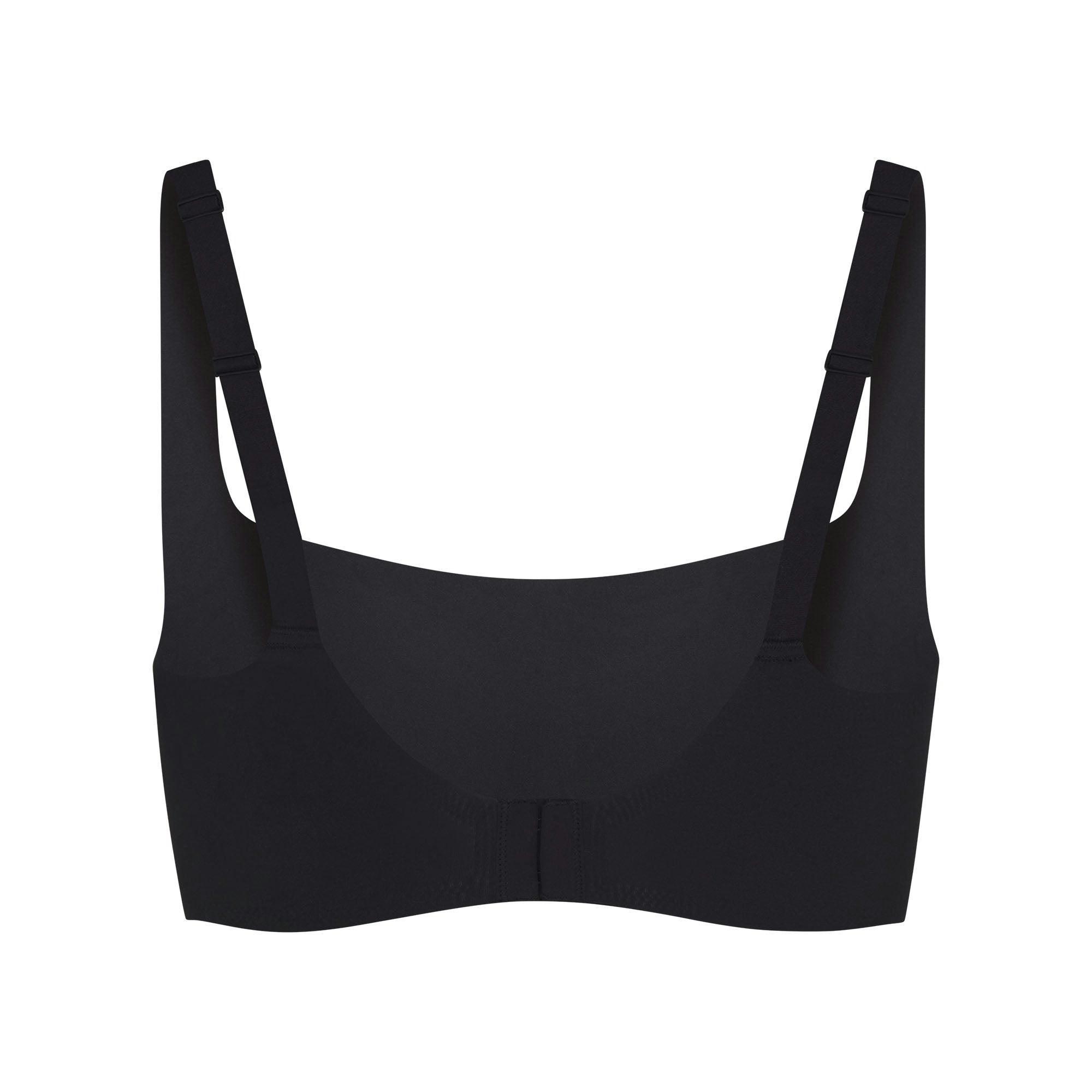 NAKED SCOOP BRALETTE | ONYX Product Image