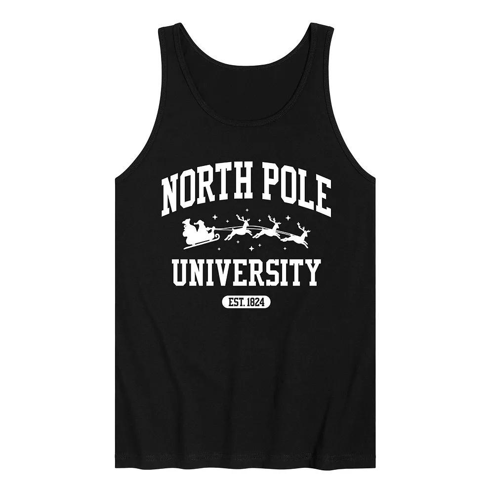Mens North Pole University Tank Top Top Product Image