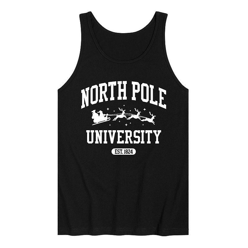 Mens North Pole University Tank Top Top Product Image