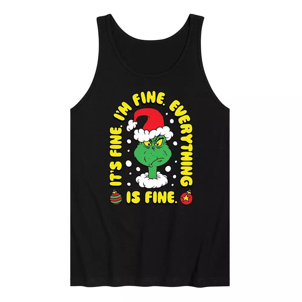 Men's Pokemon Pika Lightning Tank Top, Size: Large, Black Product Image