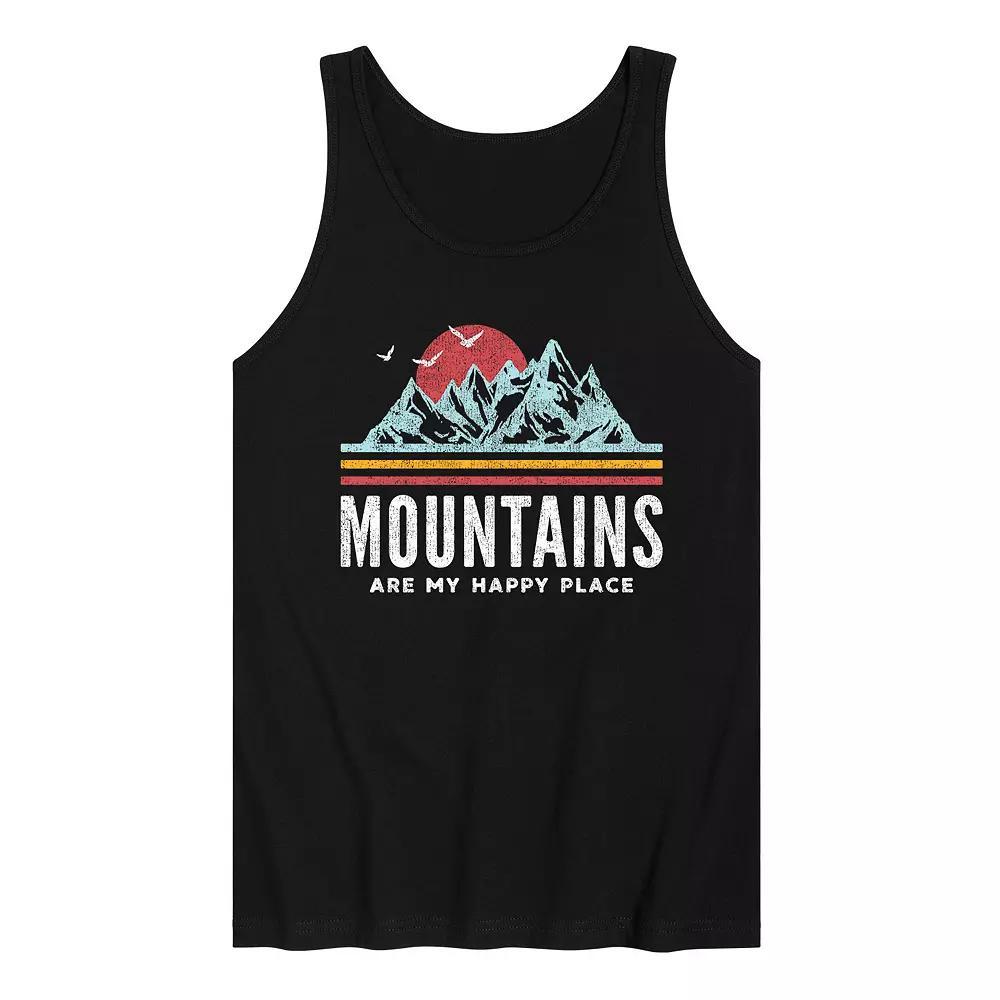 Mens Dr. Seuss The Grinch Grinchy Greetings Graphic Tank Top Product Image