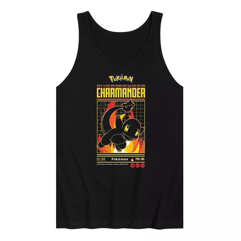Mens Pokemon Charmander Gamer Tank Top Product Image