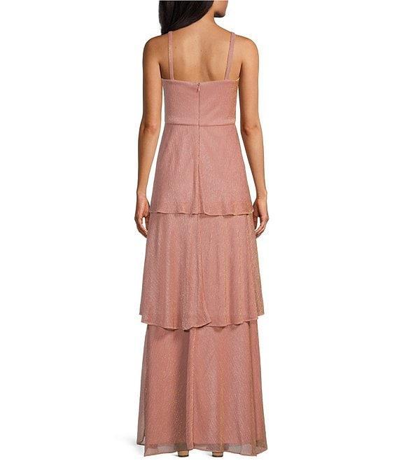 Le Bos 2-Piece Pleated Bodre Jacket Dress Product Image