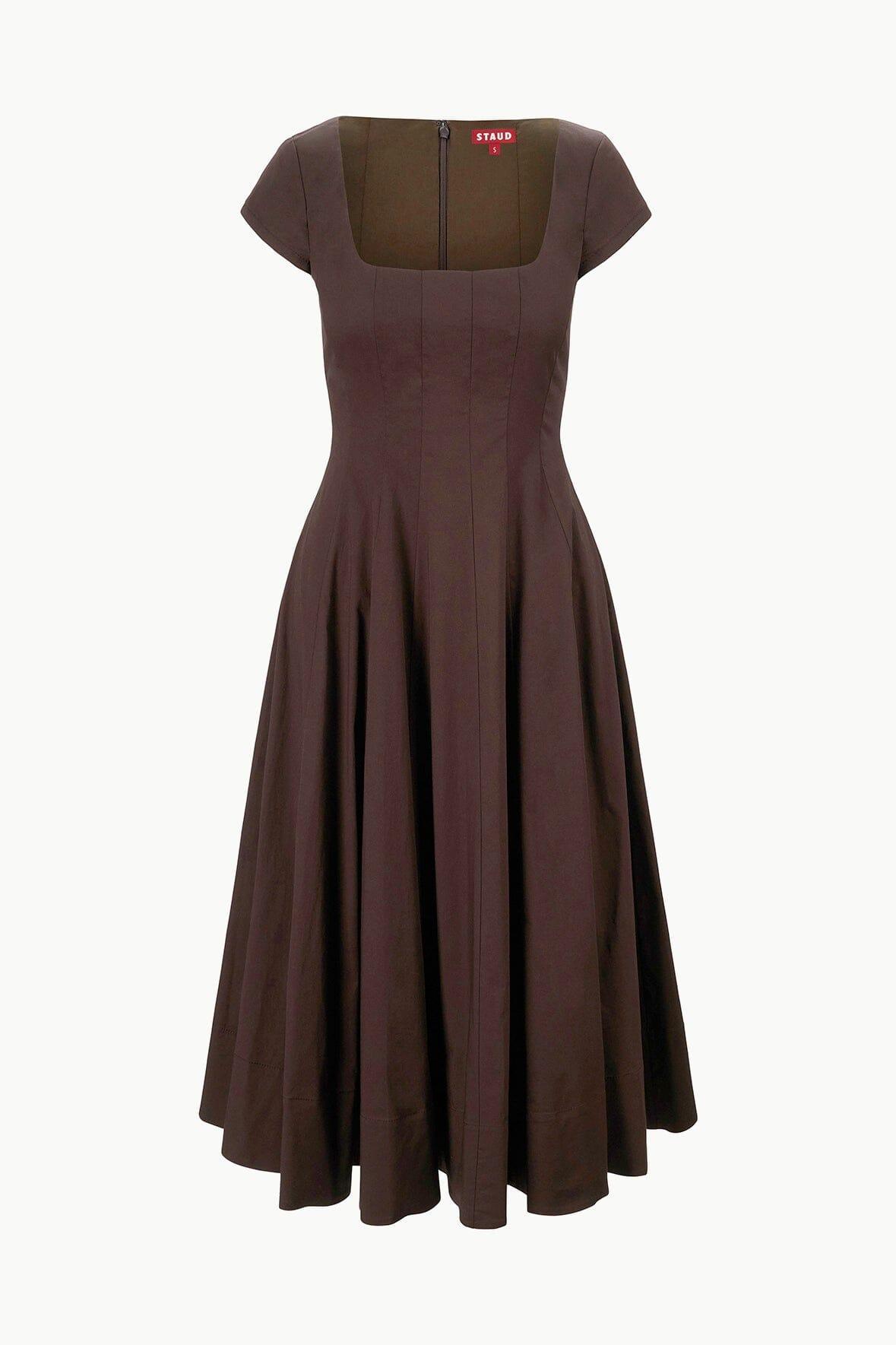 SHORT SLEEVE WELLS DRESS | EARTH Product Image
