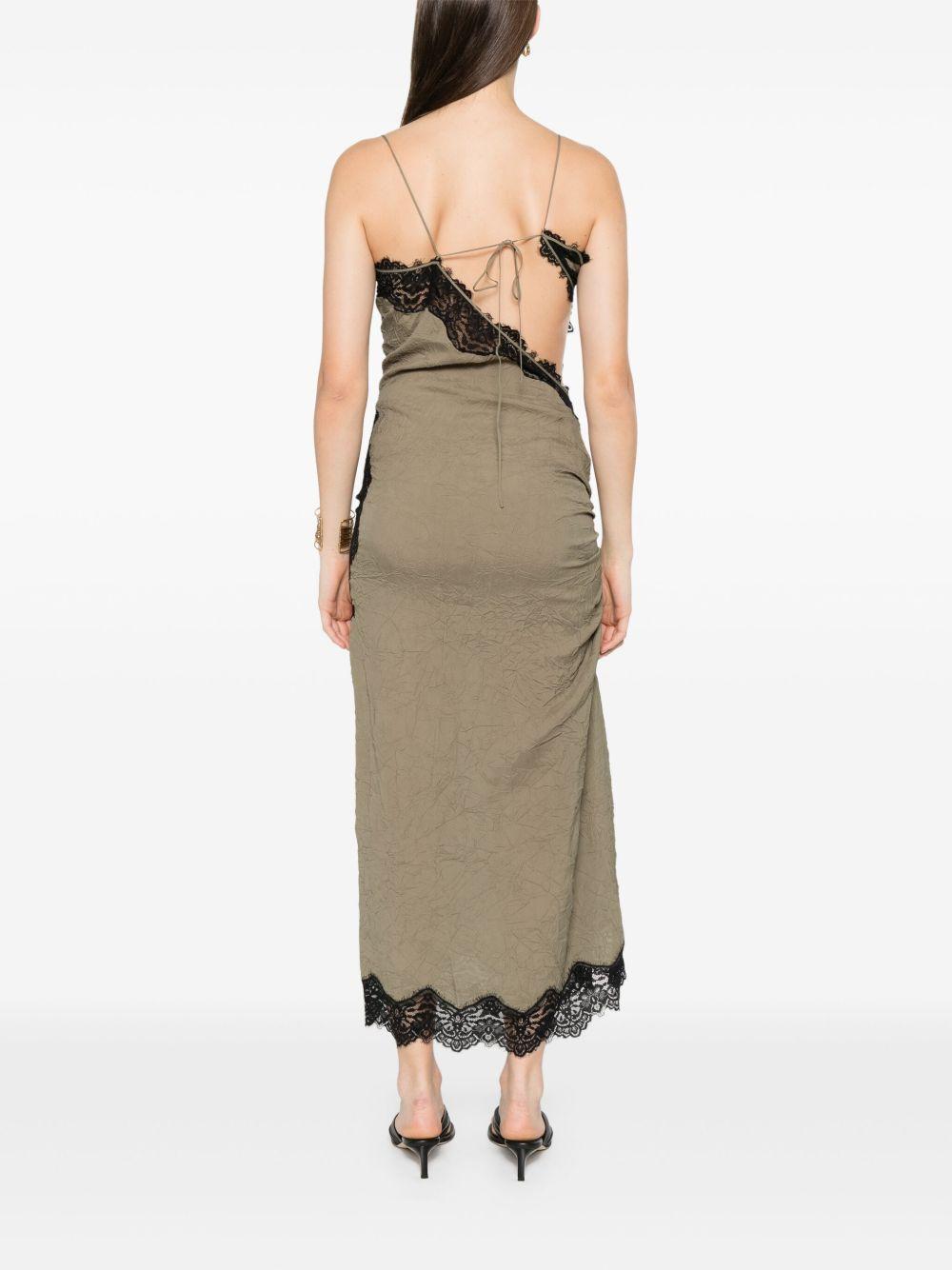 lace-detailing midi dress Product Image