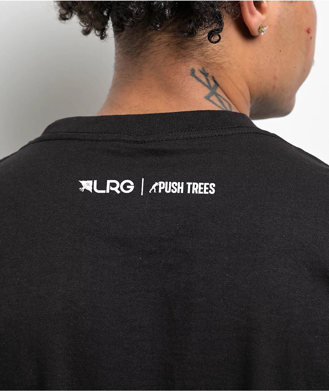 LRG x Push Trees Farm Black T-Shirt Product Image