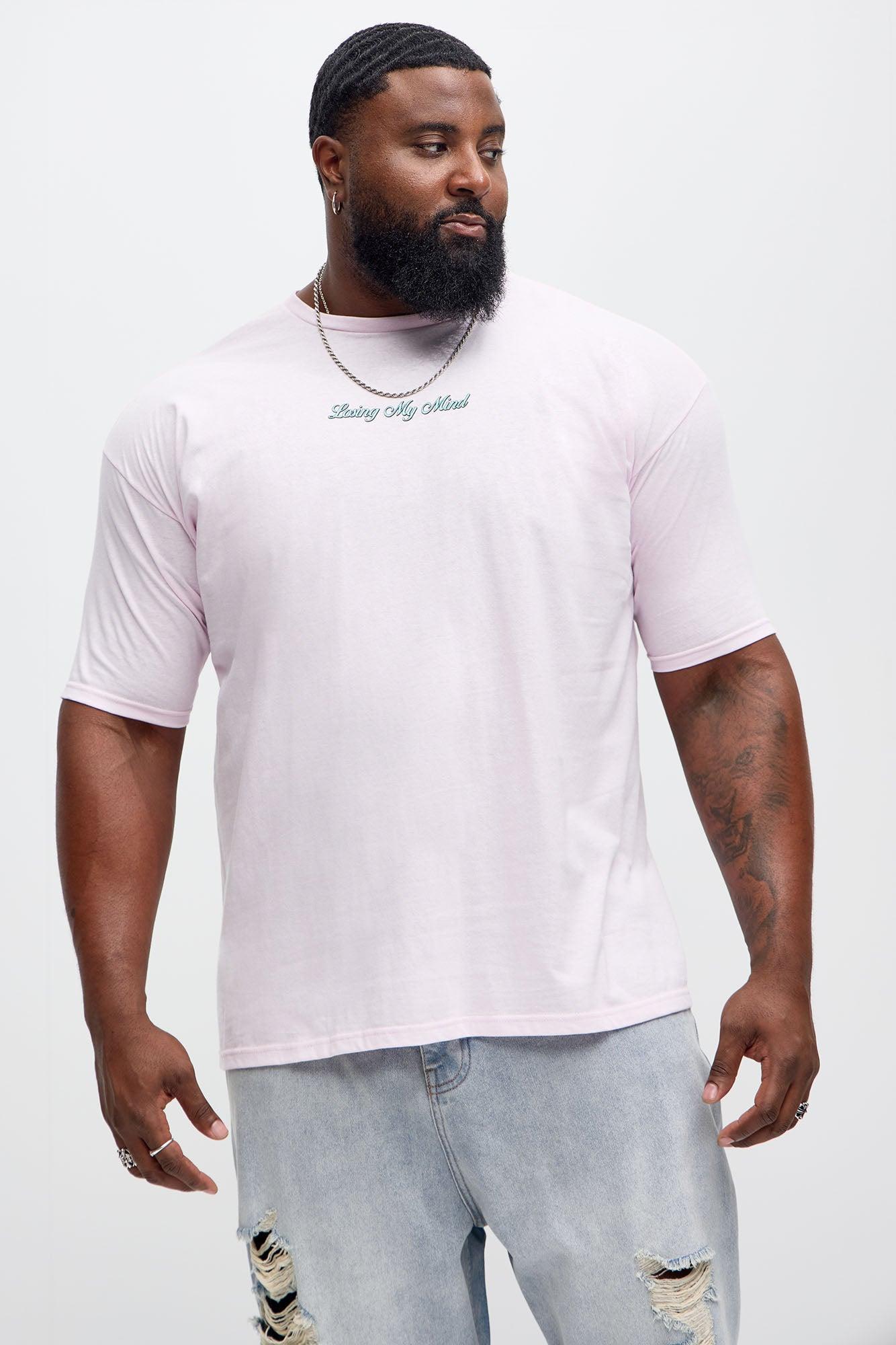 Losing My Mind Short Sleeve Tee - Pink Product Image