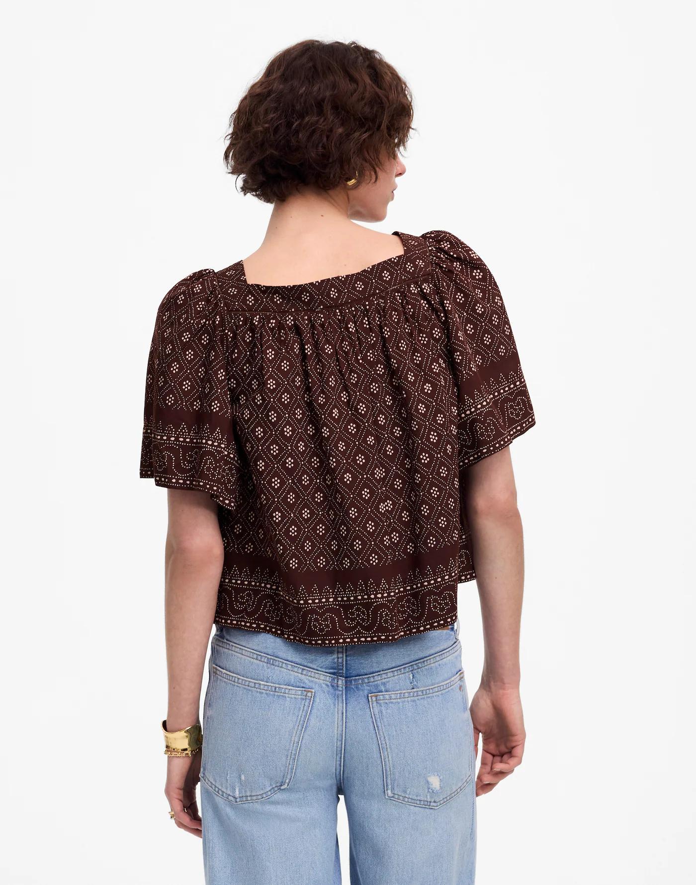 Flutter-Sleeve Top Product Image