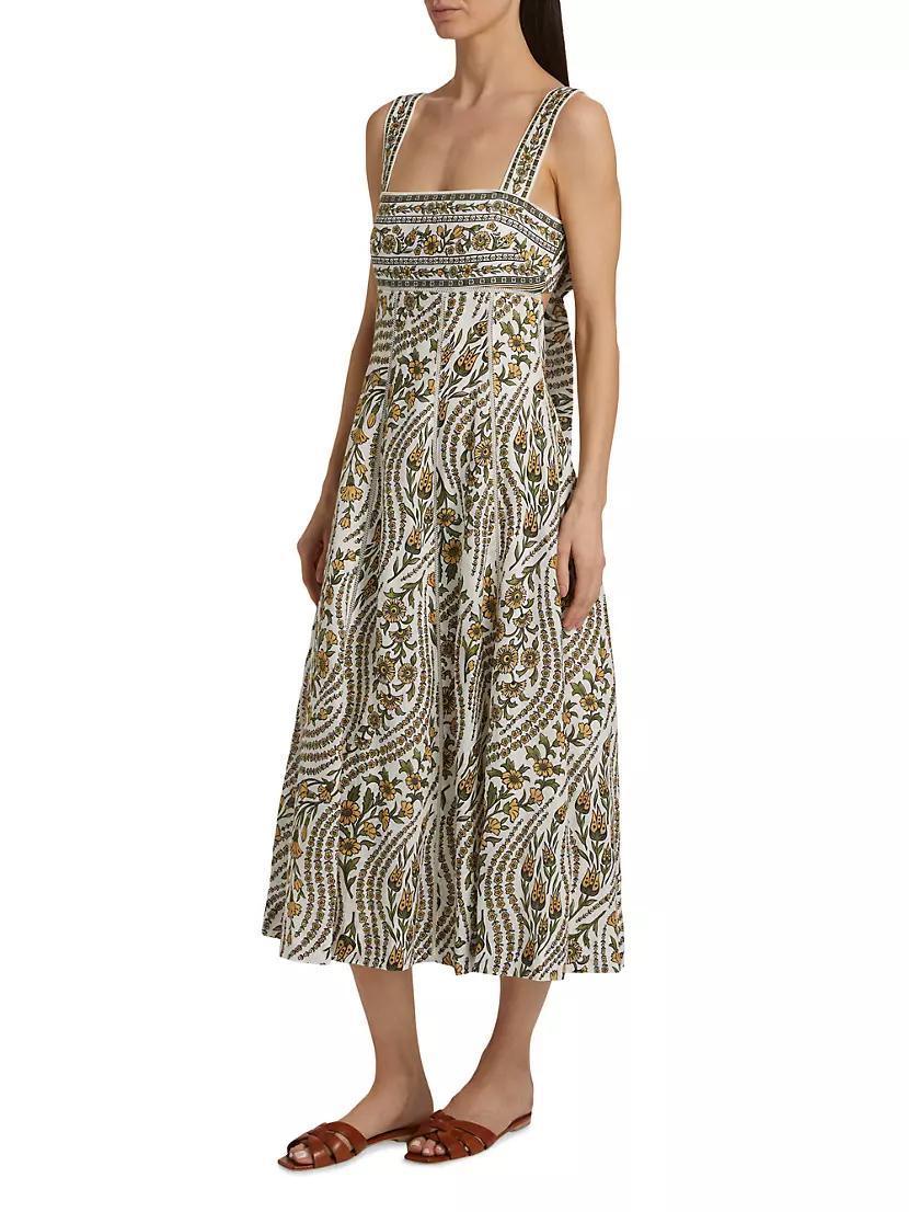 Rye Floral Linen Dress Product Image