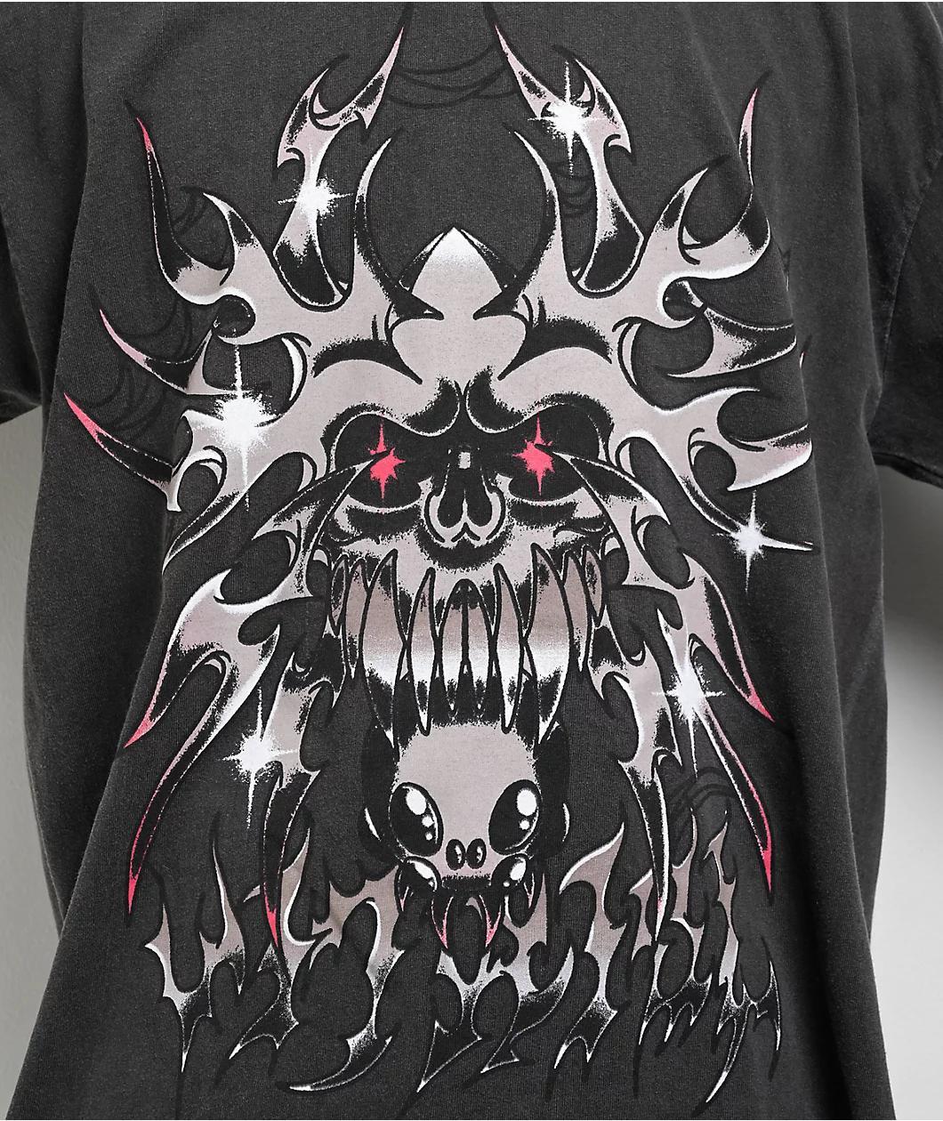 Vitriol Biospider Black Wash Long Sleeve T-Shirt Product Image