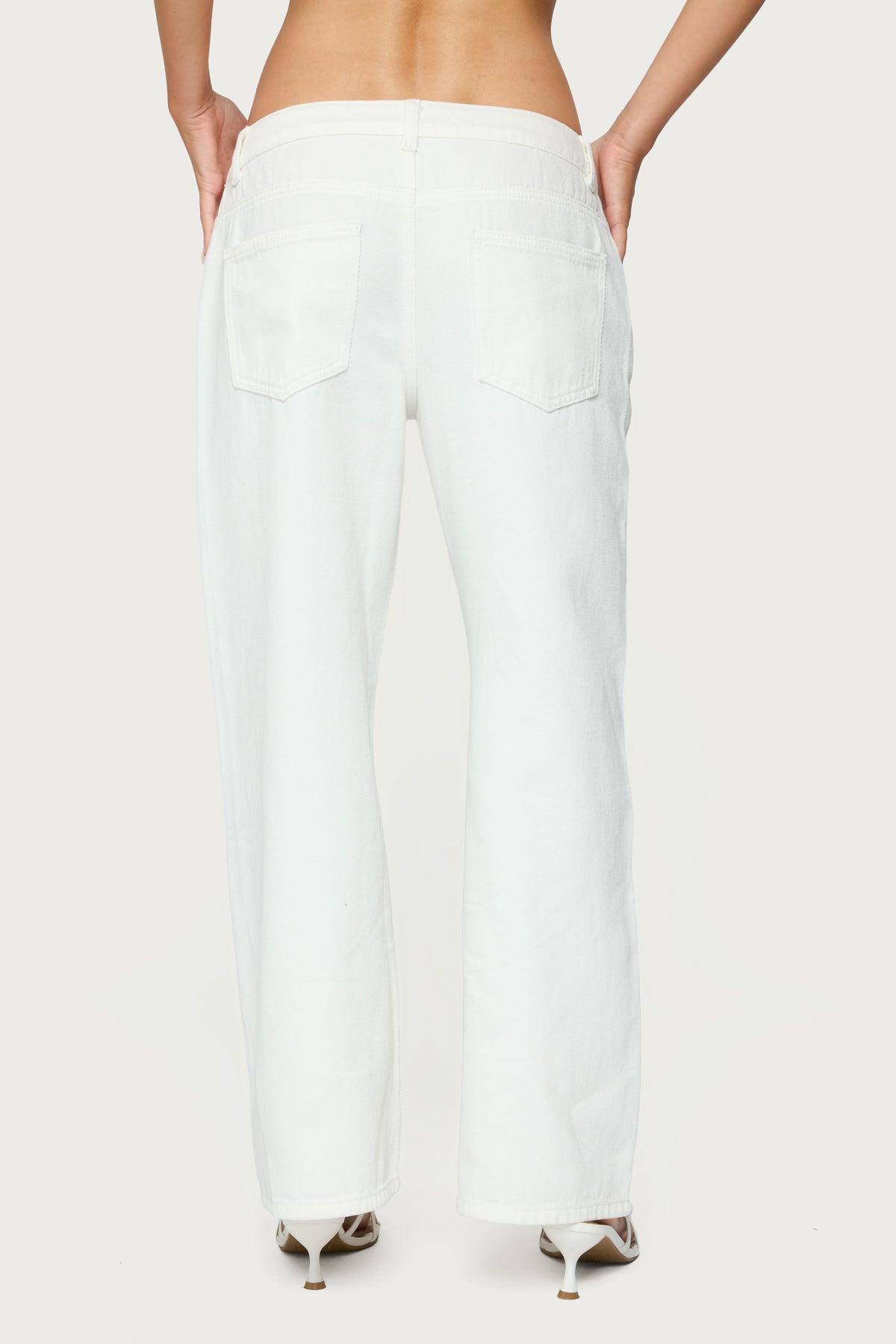 Petite Roman Low Rise Slouchy Jeans Product Image