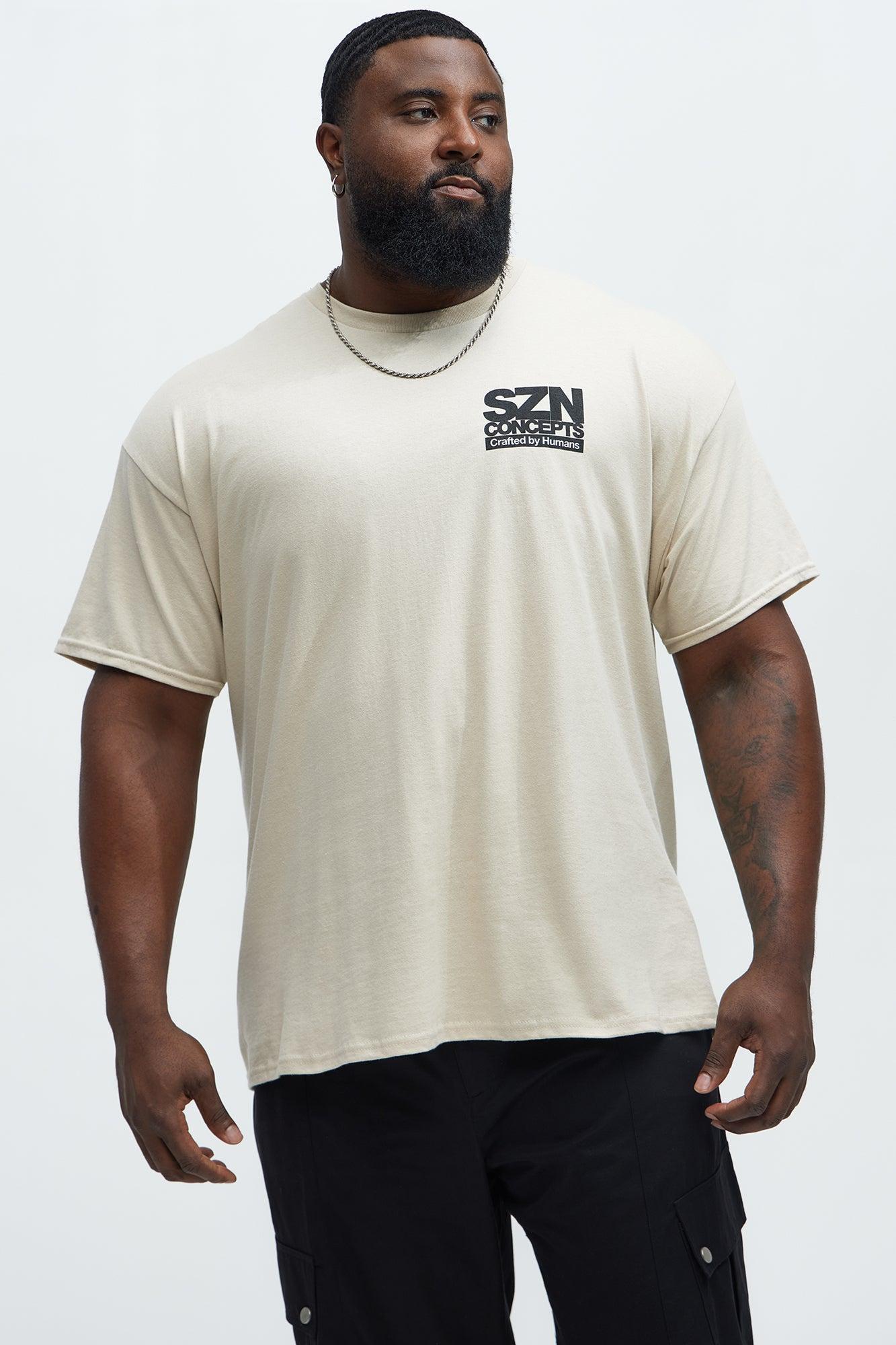 SZN Concepts Short Sleeve Tee - Sand Product Image