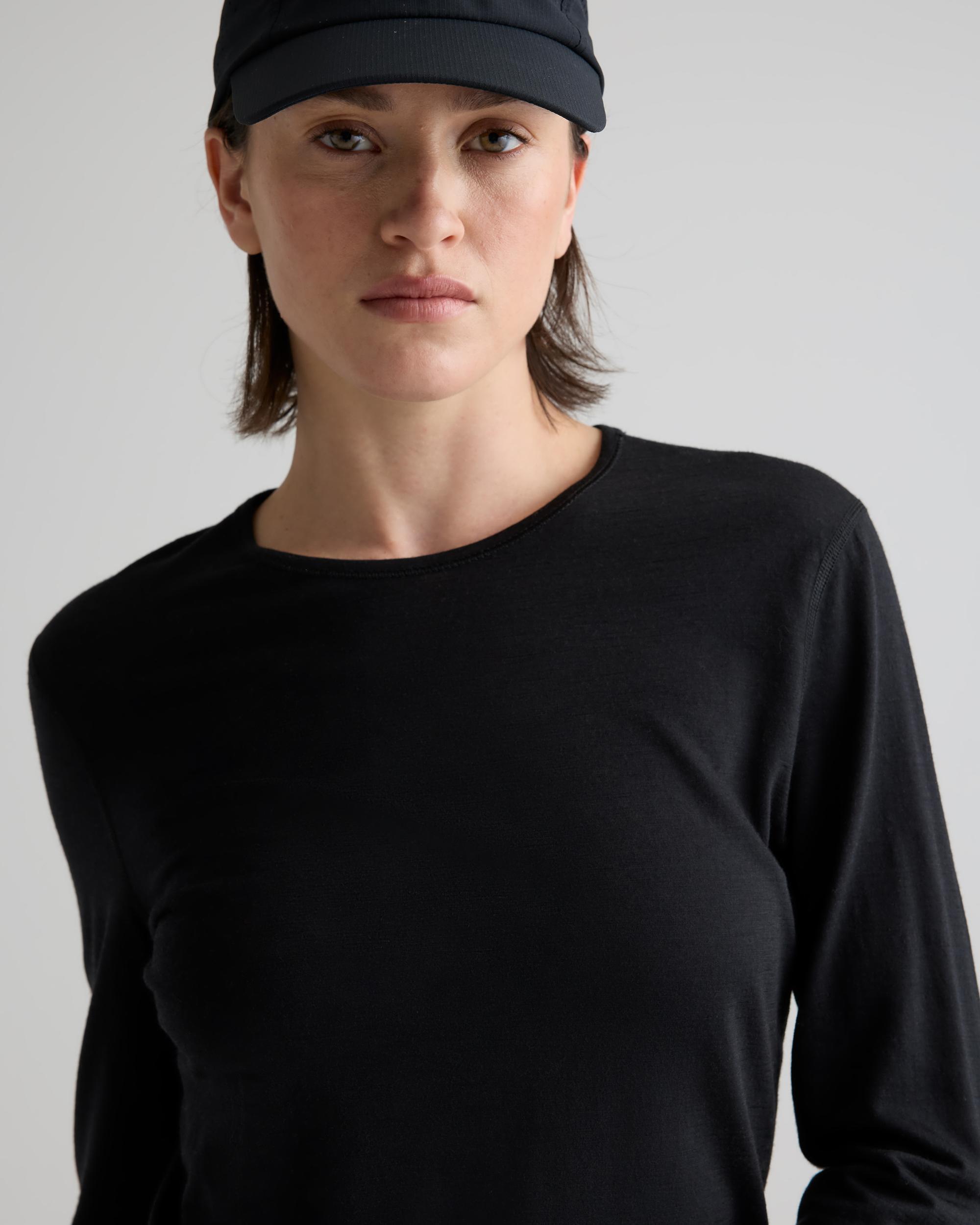 Quince | Women's 100% Merino Wool All-Season Long Sleeve Base Layer Size XL, Merino/Cotton Product Image